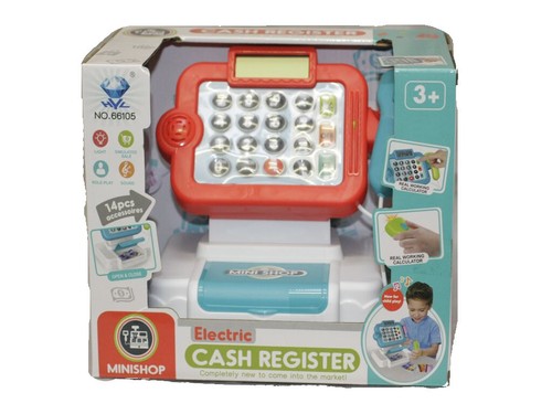 Cash register shop kids - register, with