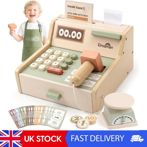 Wooden till toys for kids - toys,