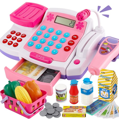 Buyger kids shopping toy till - kids,